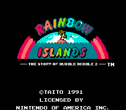 Rainbow Islands (USA)